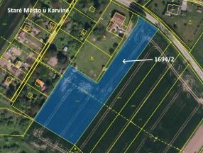 Exekuce nemovitostí Pozemek Staré Město u Karviné Exekuce EX 345/23